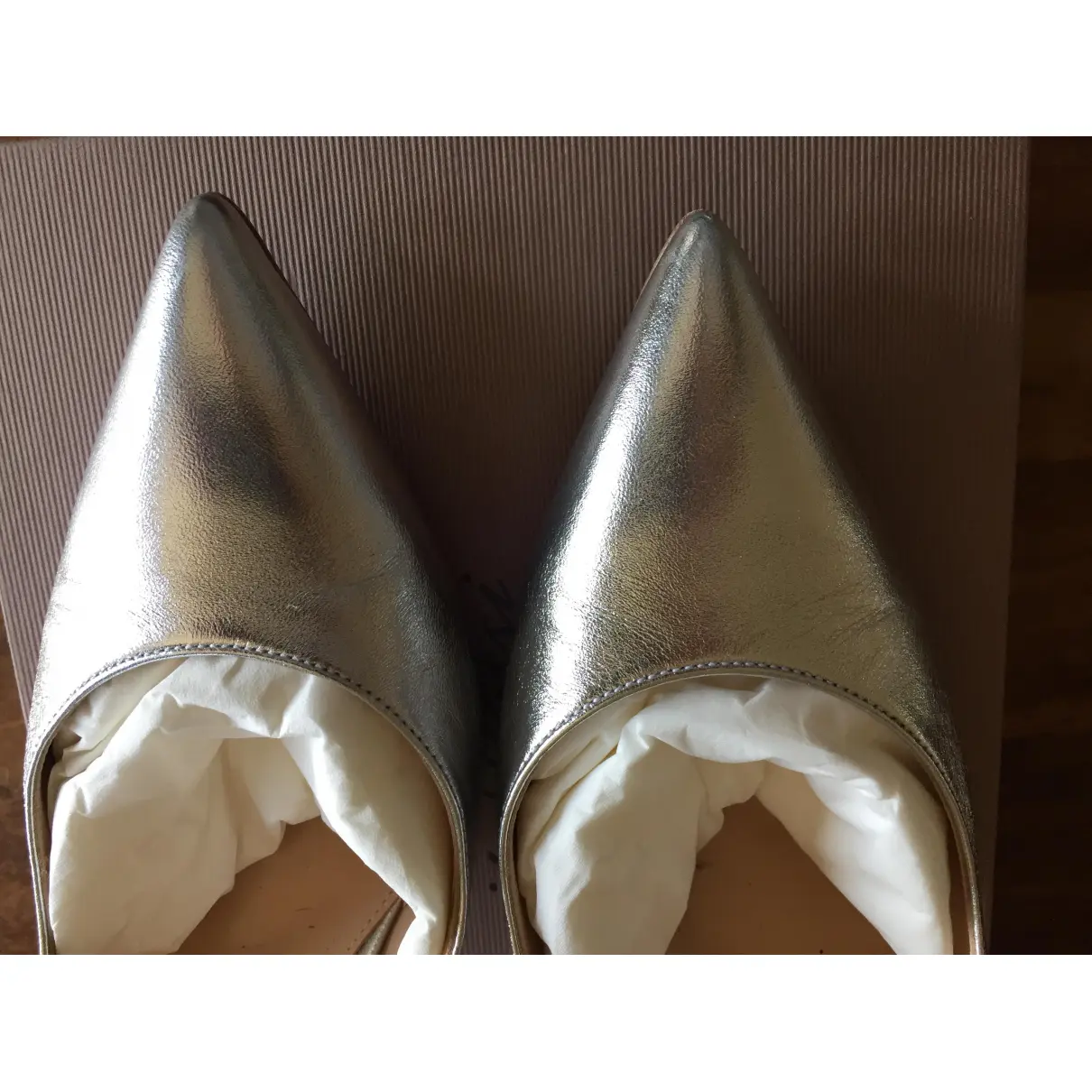 Leather heels Gianvito Rossi