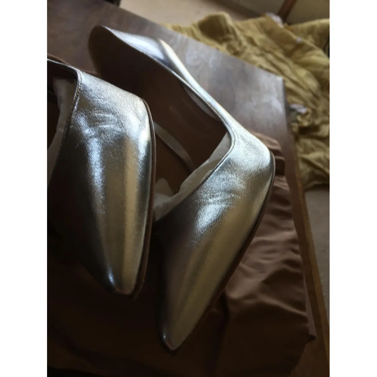 Leather heels Gianvito Rossi