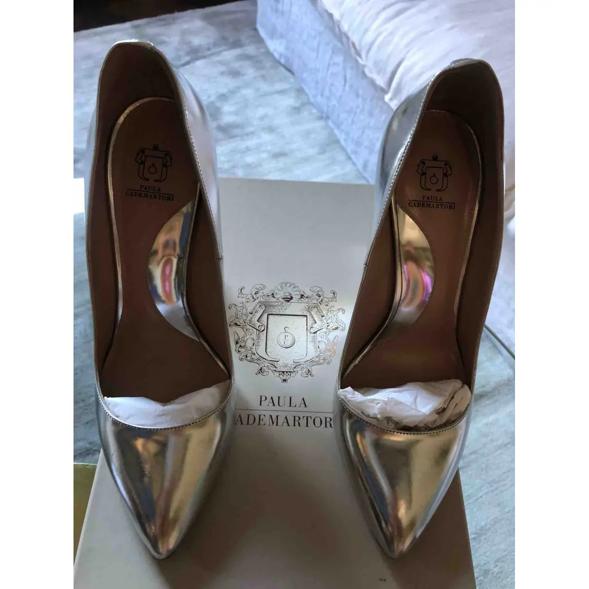 Buy Paula Cademartori Leather heels online