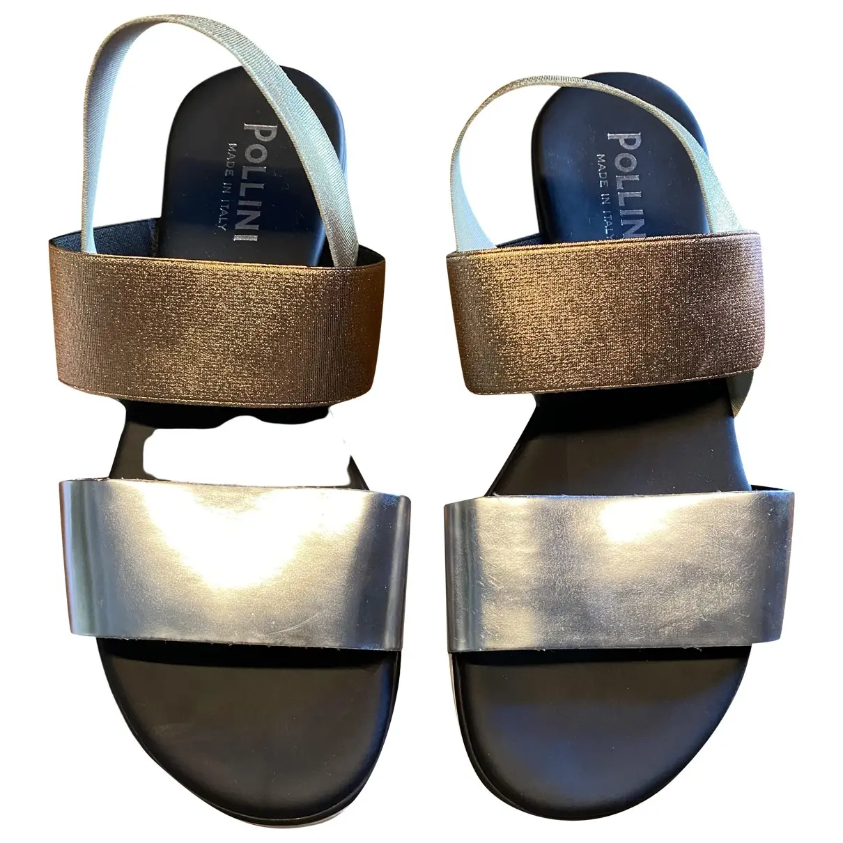Leather sandals Pollini