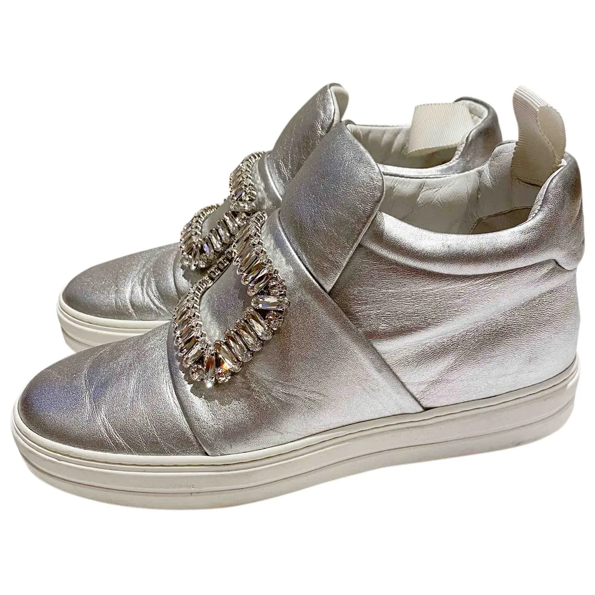 Leather trainers Roger Vivier