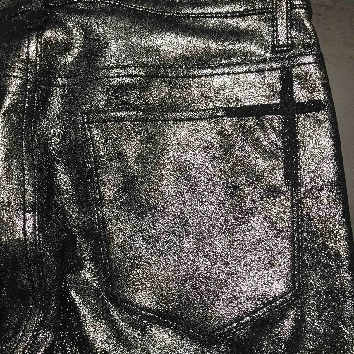 Leather slim pants Rta