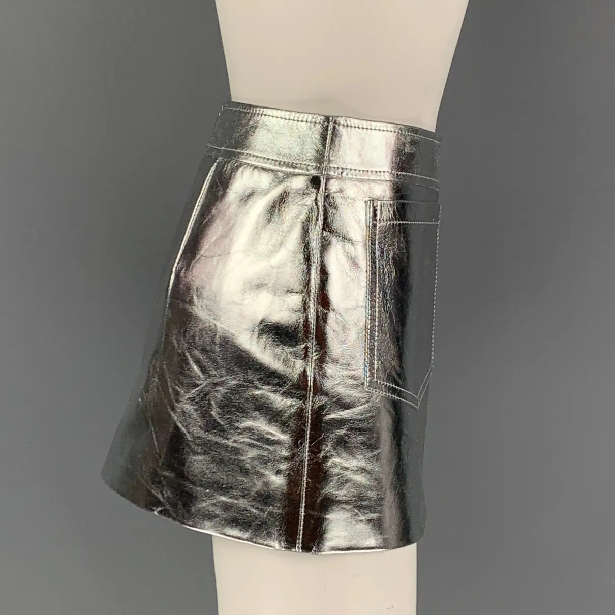 Buy Saint Laurent Leather skirt online