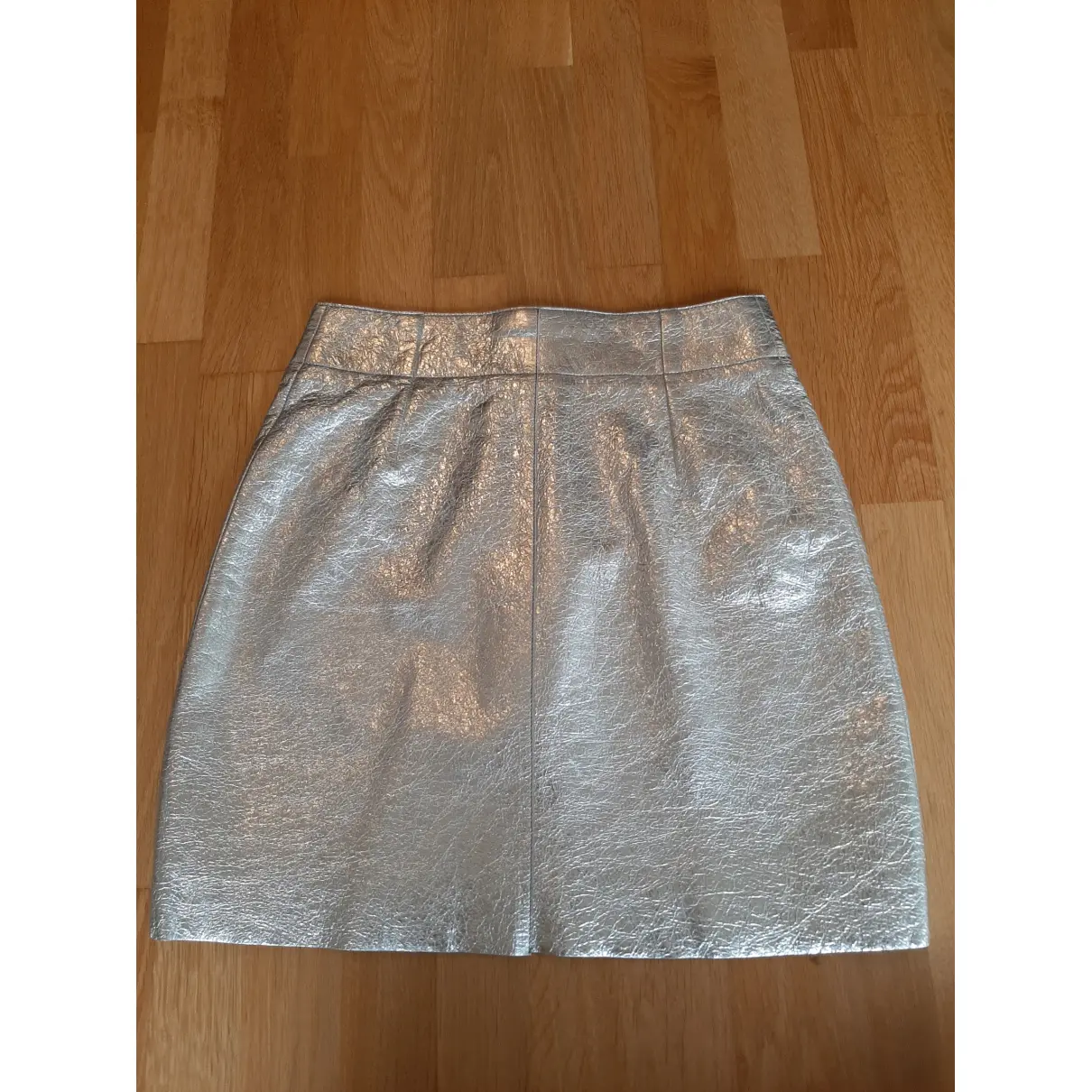 Buy Sandro Leather mini skirt online