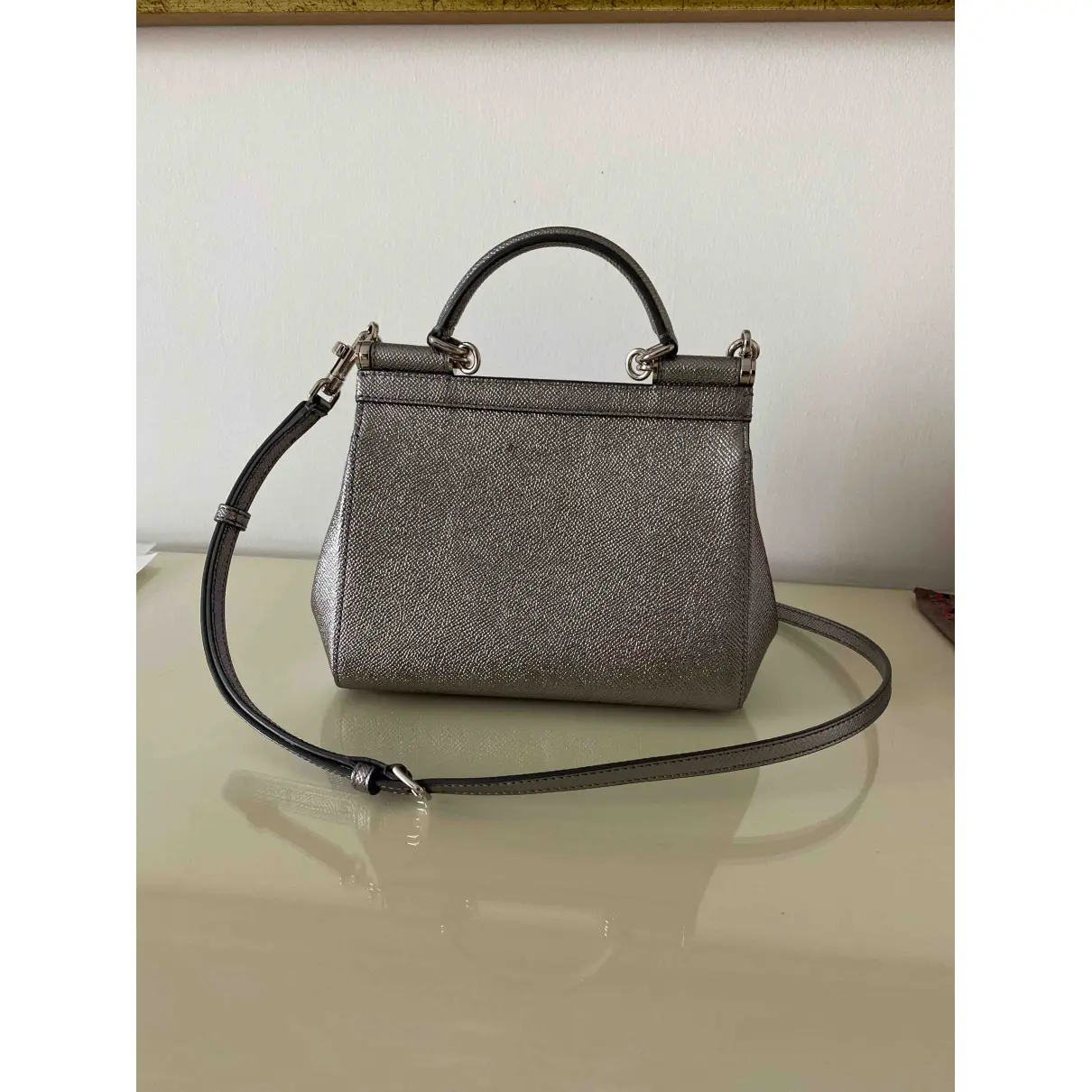 Buy Dolce & Gabbana Sicily leather crossbody bag online