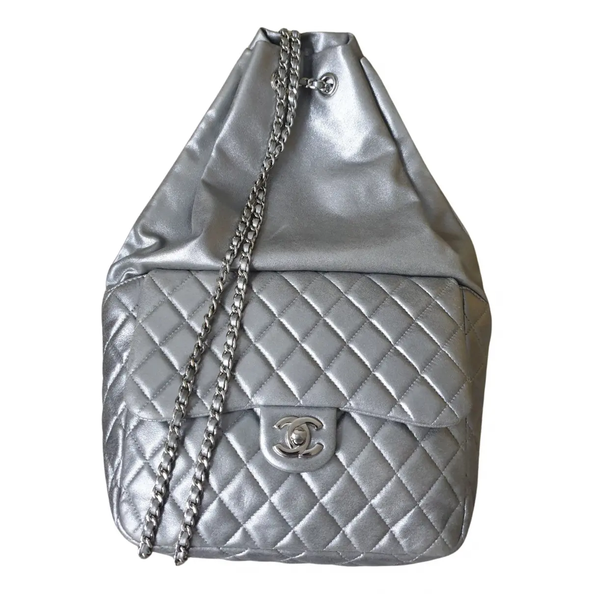 Timeless/Classique Chain leather backpack Chanel