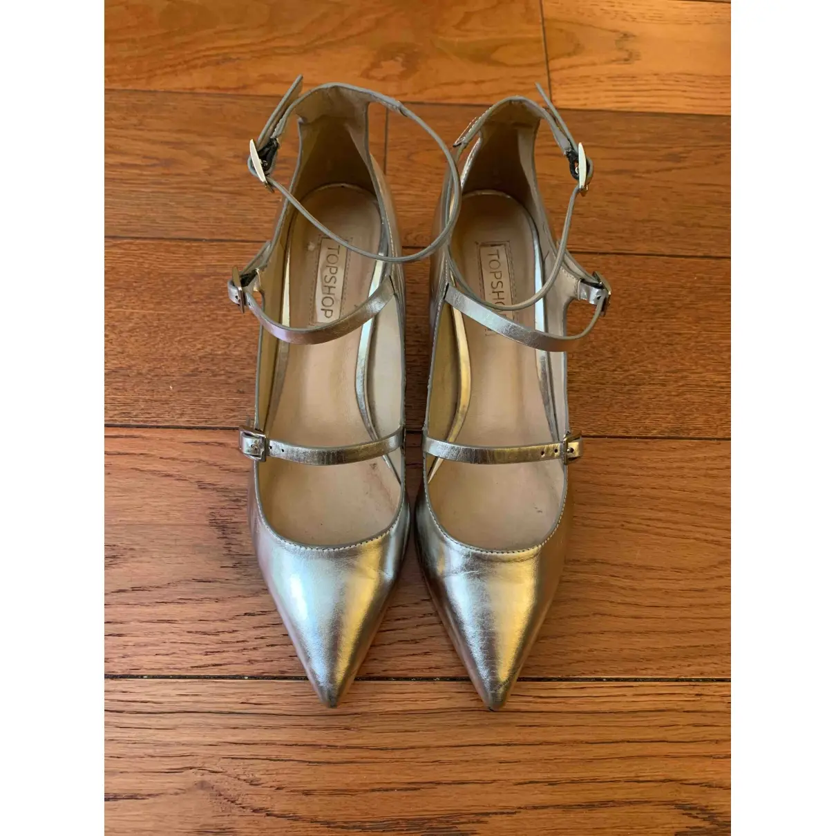 Topshop Leather heels for sale