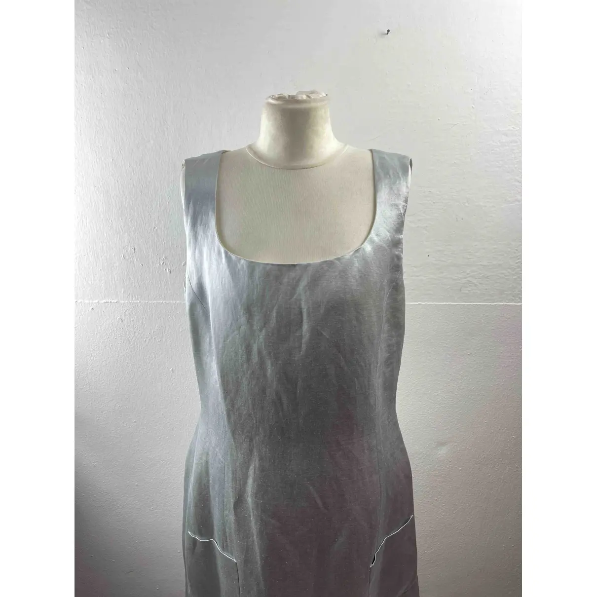 Buy Jil Sander Linen mid-length dress online