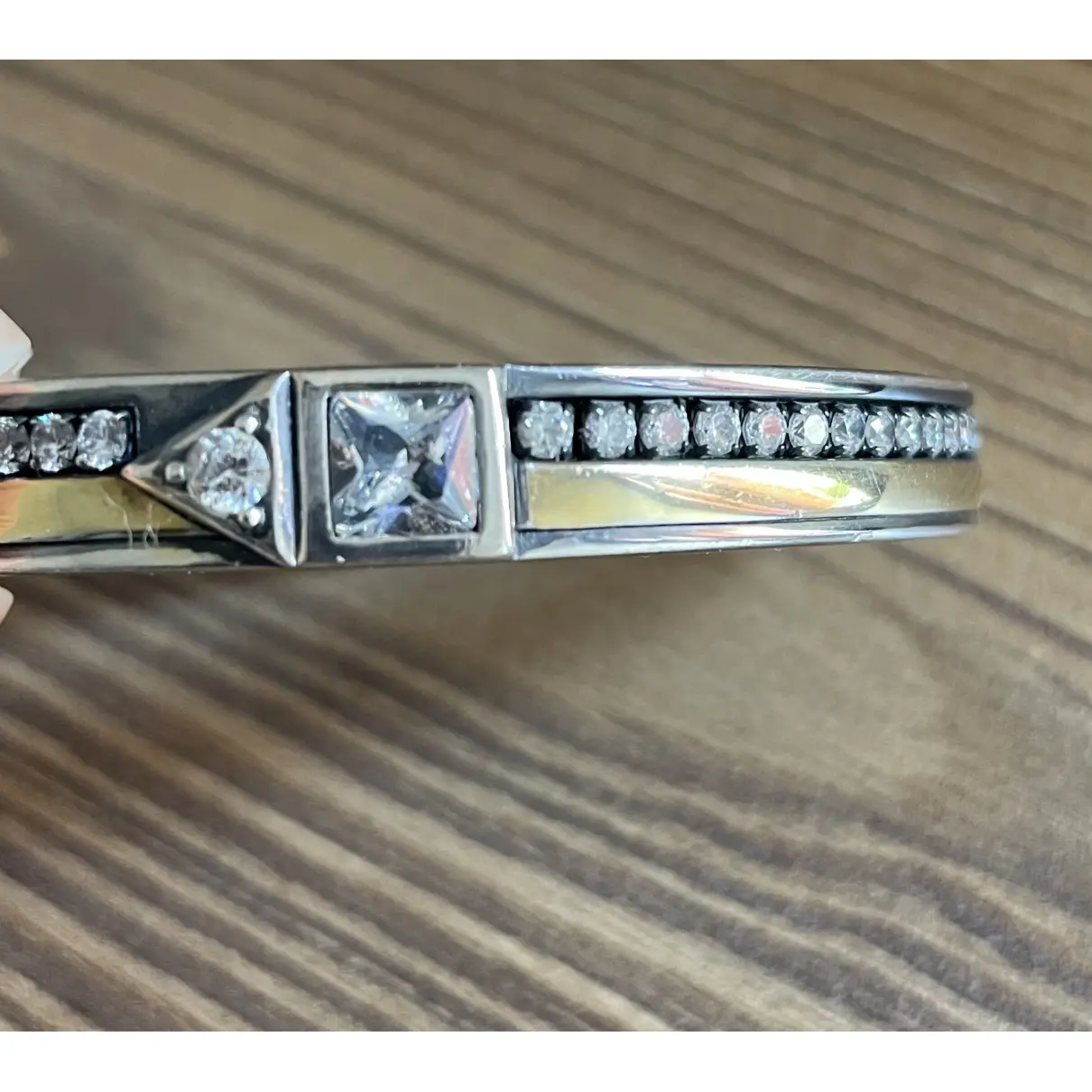 Silver Metal Bracelet Bottega Veneta