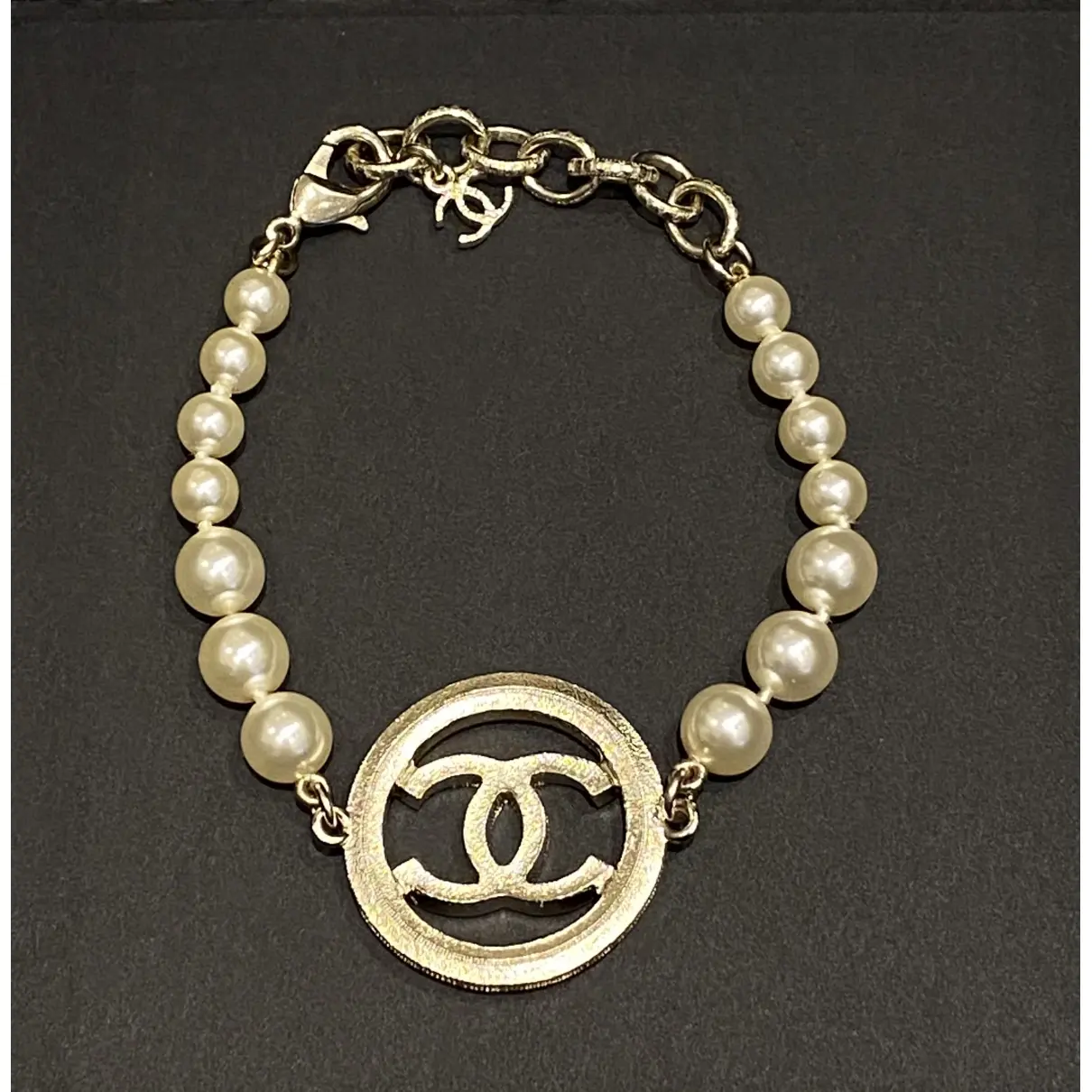 Buy Chanel Silver Metal Bracelet online