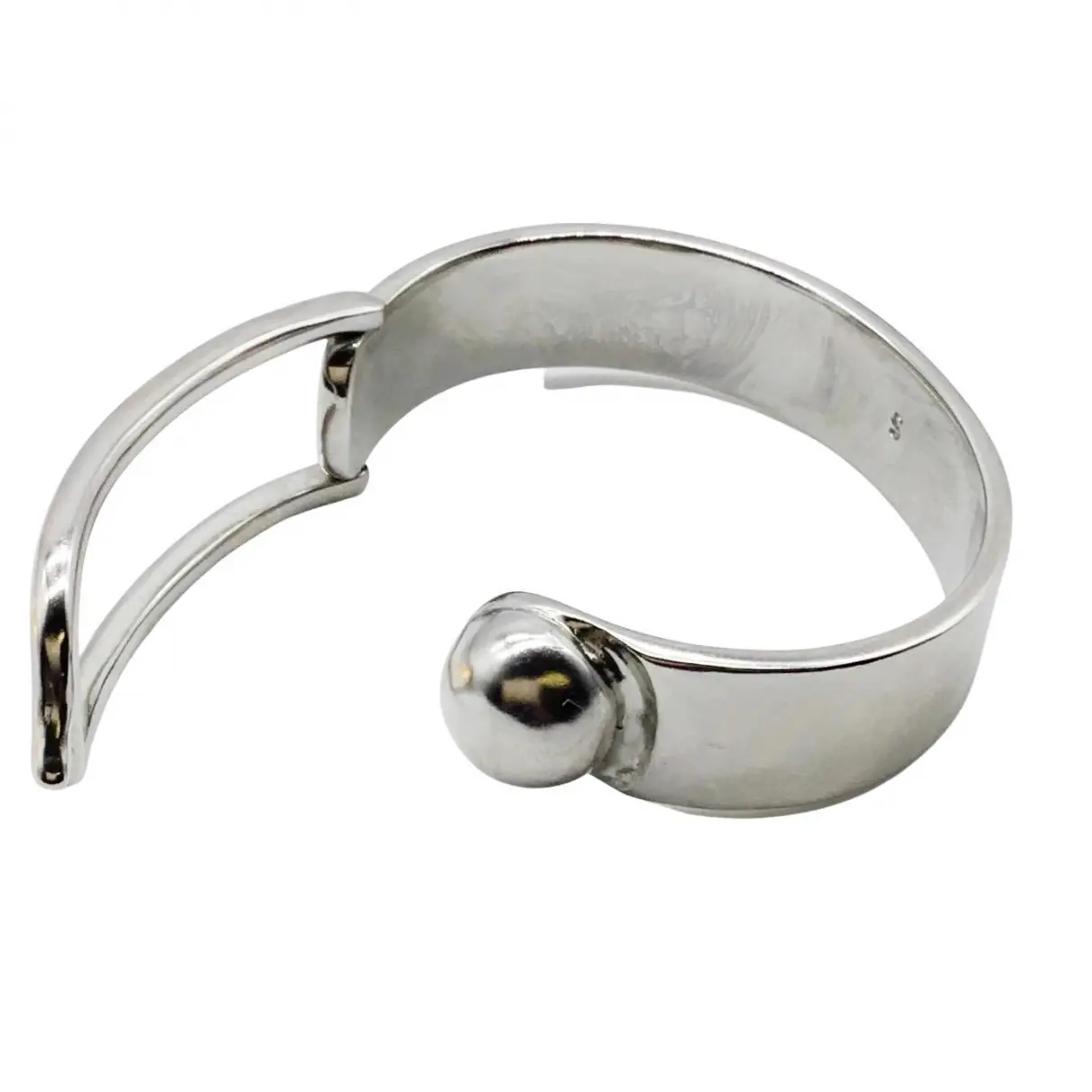 Silver Metal Bracelet Goossens
