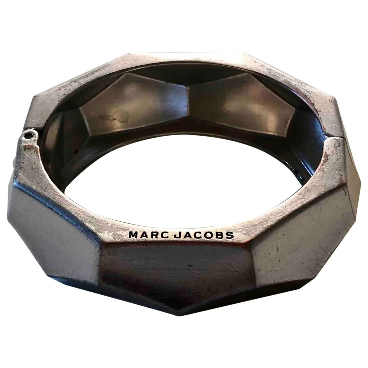 Silver Metal Bracelet Marc Jacobs