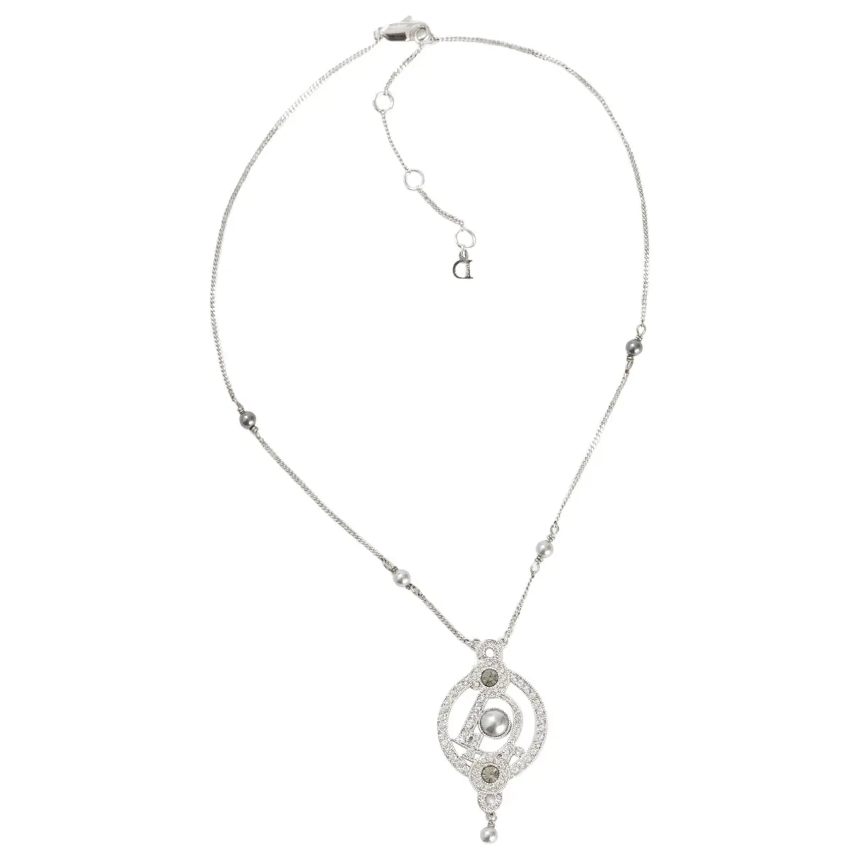 Silver Necklace Dior
