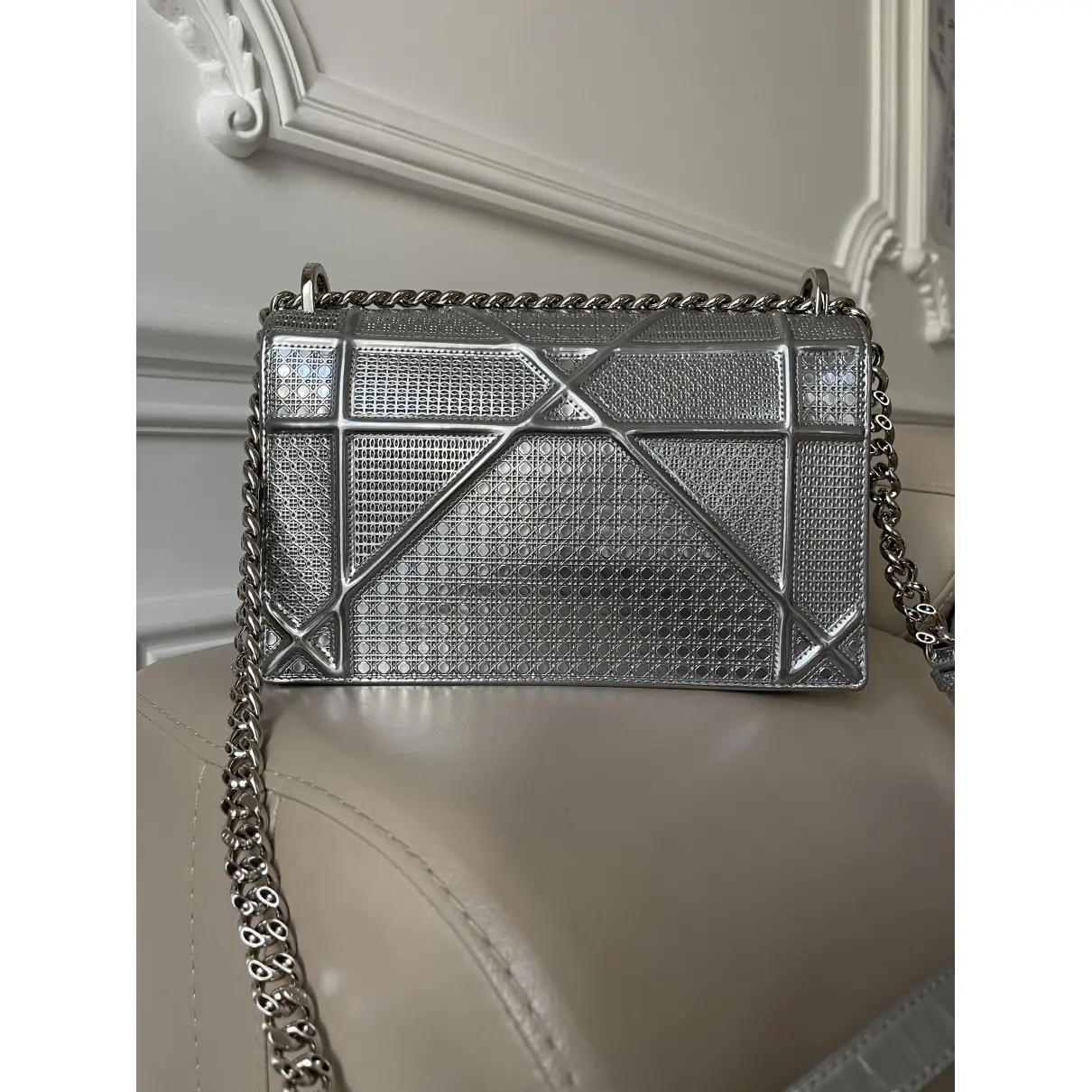 Buy Dior Diorama patent leather crossbody bag online