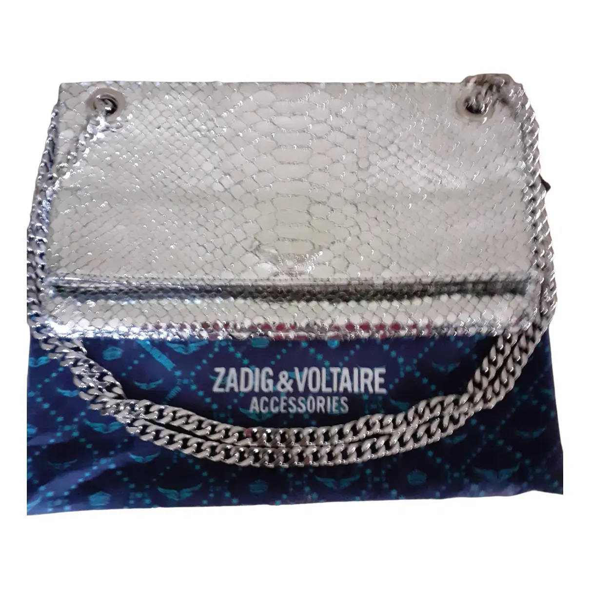 Rock patent leather clutch bag Zadig & Voltaire