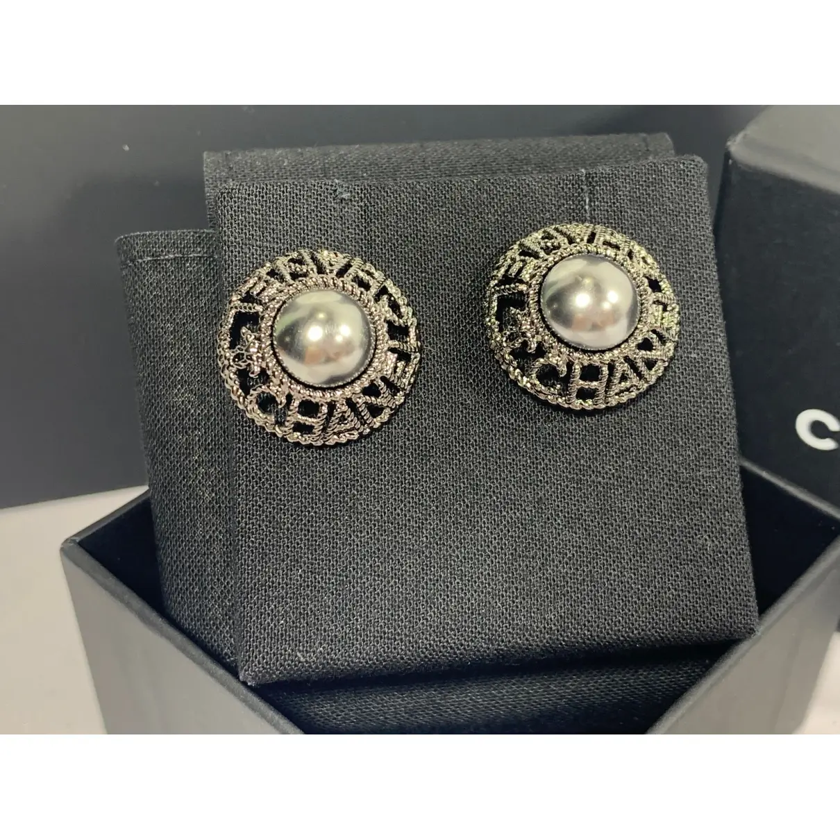 Buy Chanel Pearl earrings online