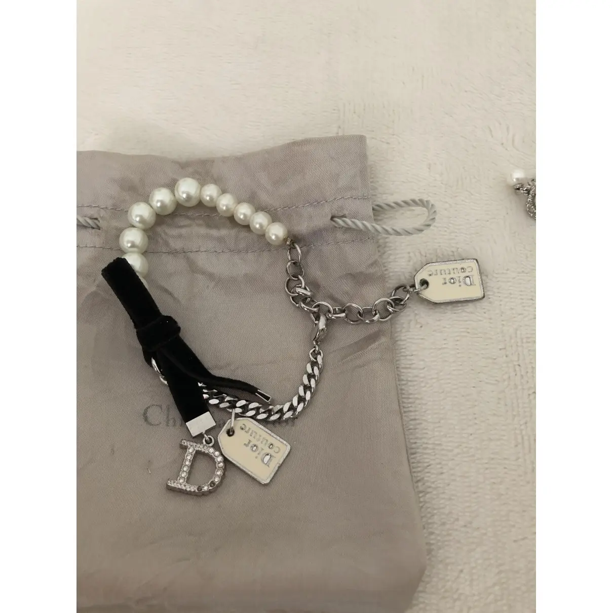 Dior Perles pearls bracelet for sale - Vintage