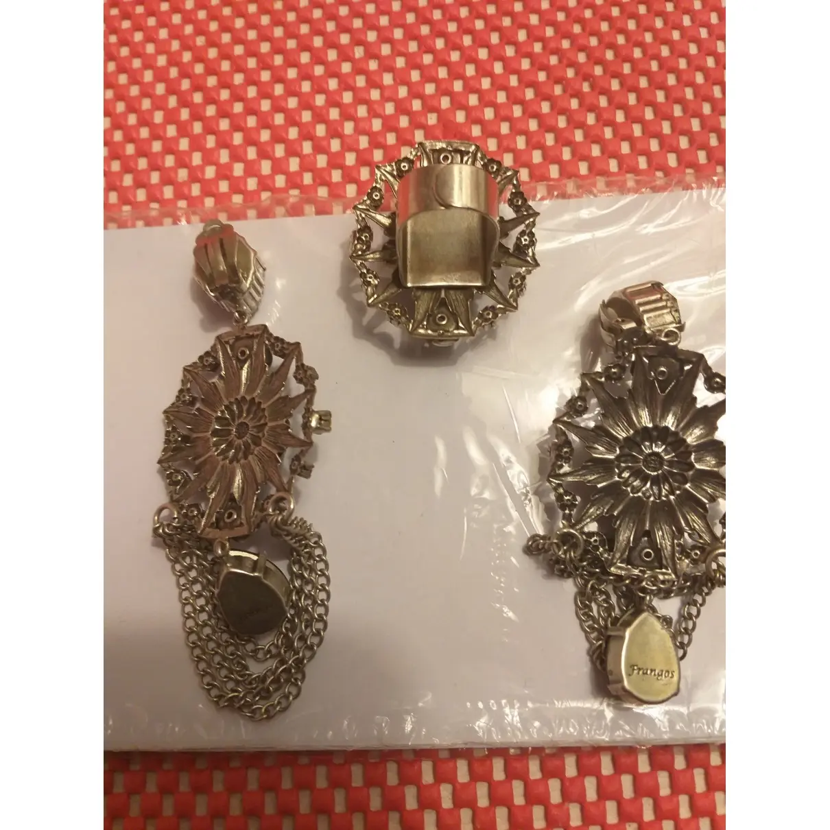 Philippe Ferrandis Silver earrings for sale