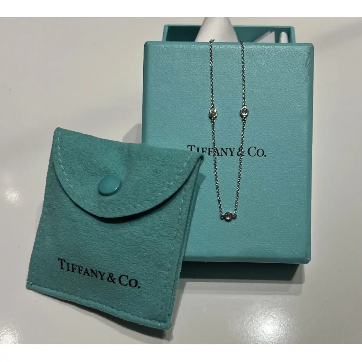 Buy Tiffany & Co Elsa Peretti platinum bracelet online