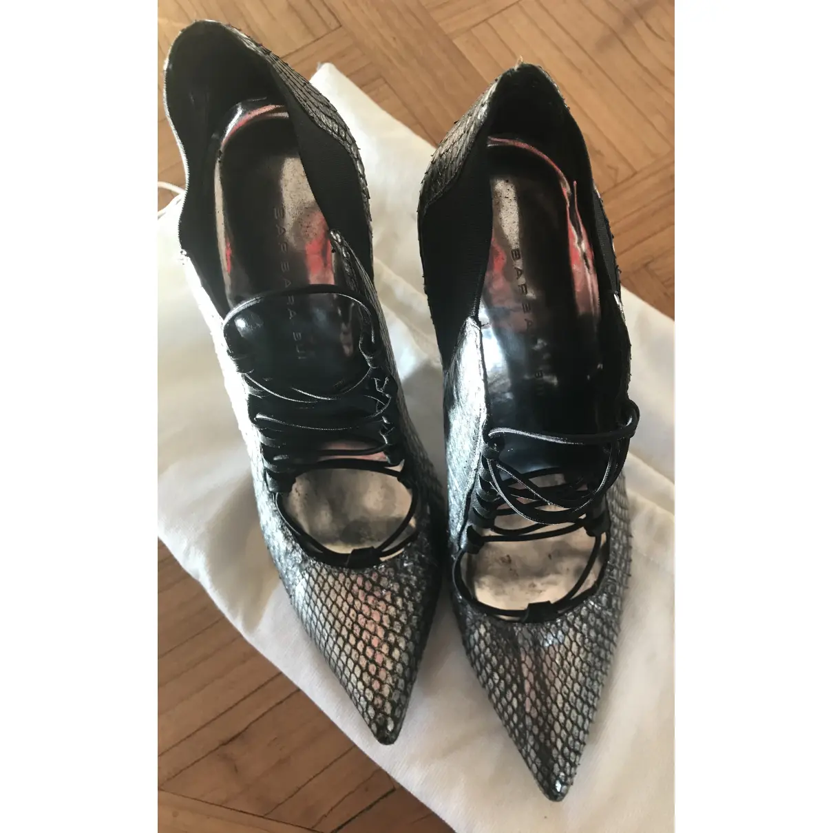 Buy Barbara Bui Python heels online
