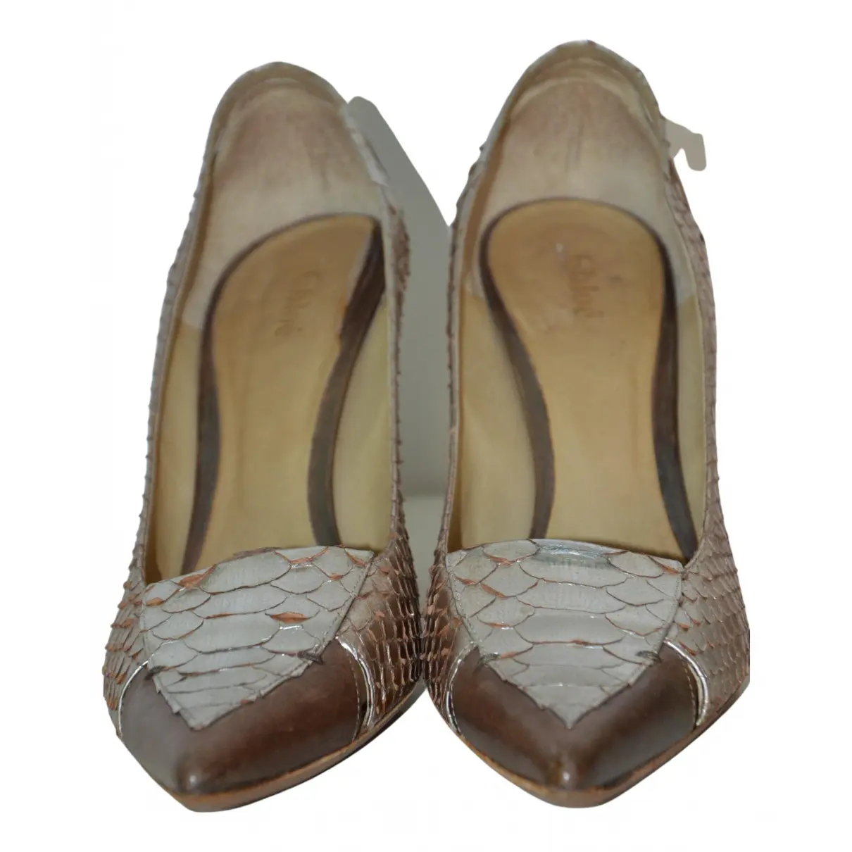 Buy Chloé Python heels online