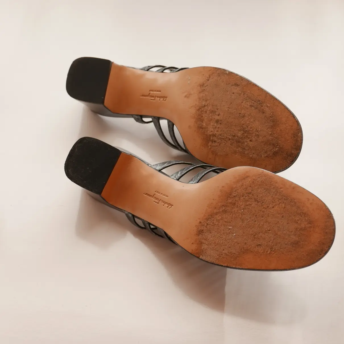 Luxury Salvatore Ferragamo Sandals Women - Vintage