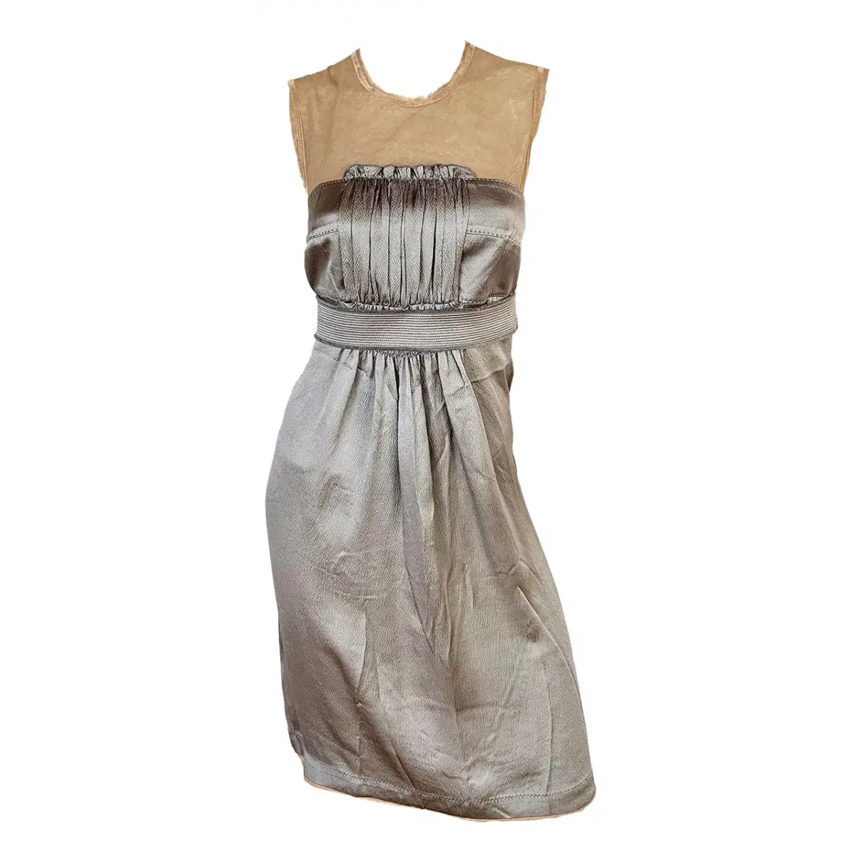 Silk mid-length dress Aquilano Rimondi