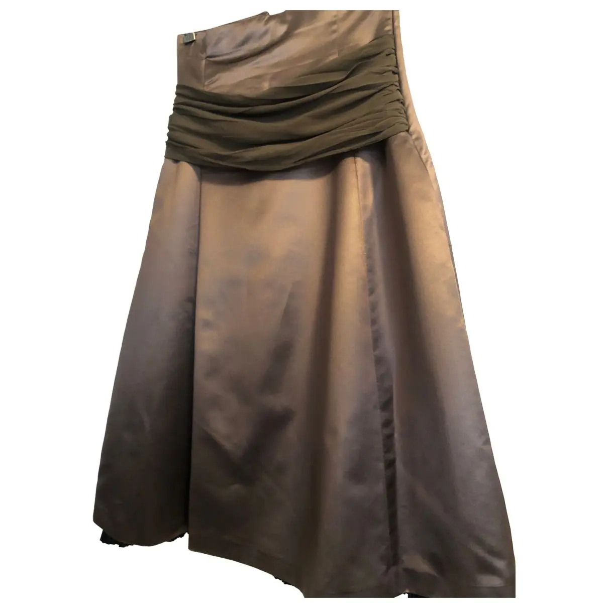 Silk skirt Carolina Herrera