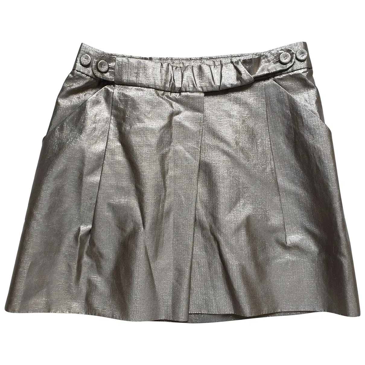 Silk mini skirt Chloé - Vintage