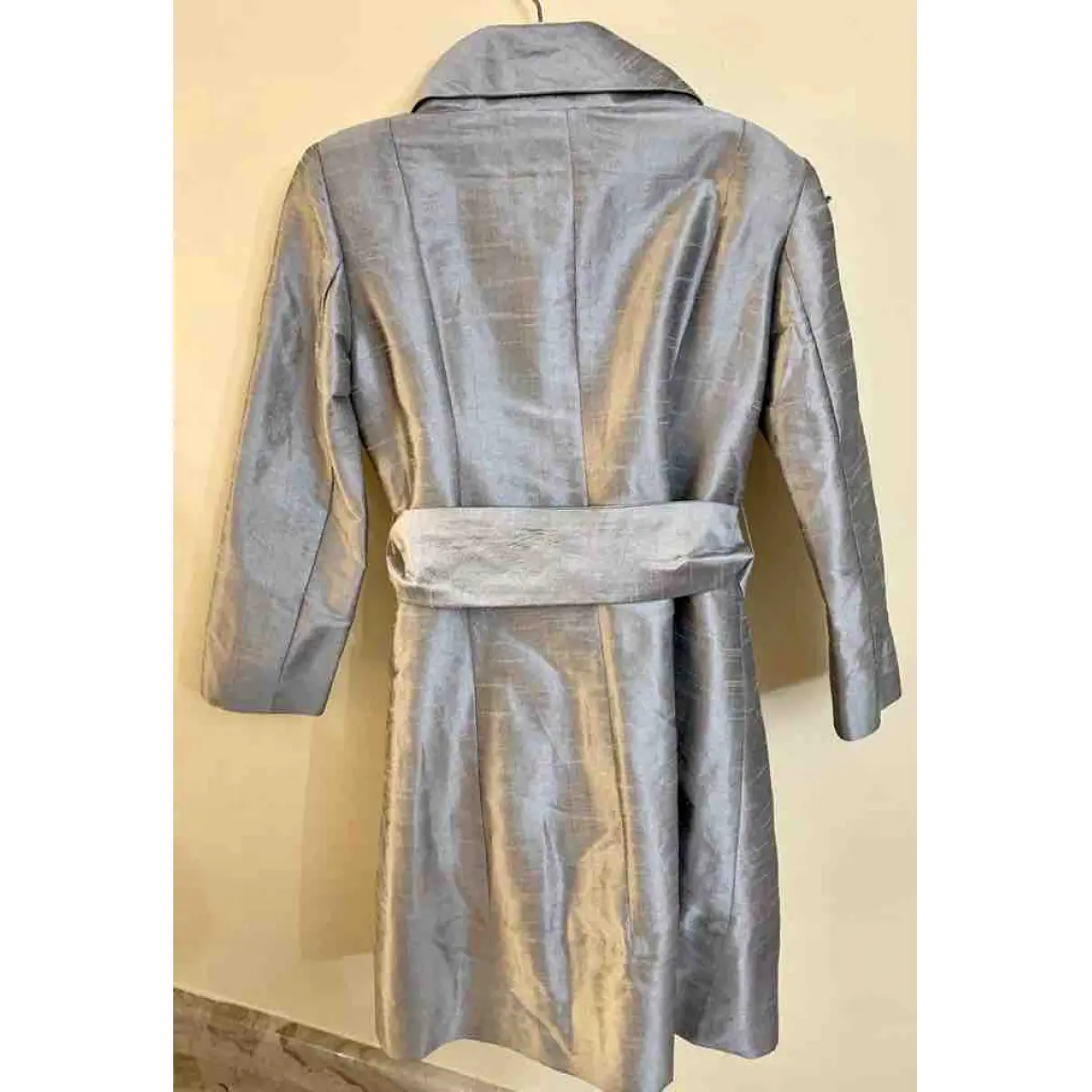 Buy Matilde Cano Silk trench coat online