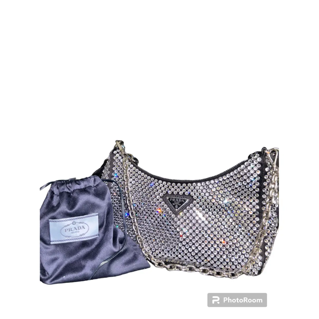Buy Prada Re-edition silk mini bag online - Vintage