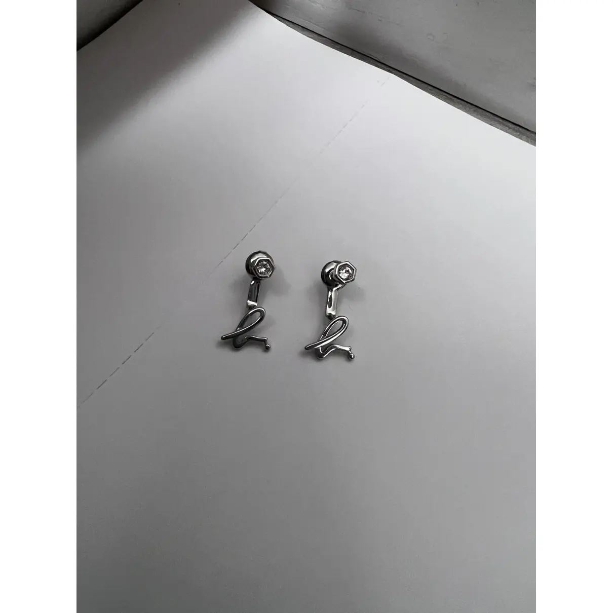 Buy Agnès B. Silver earrings online