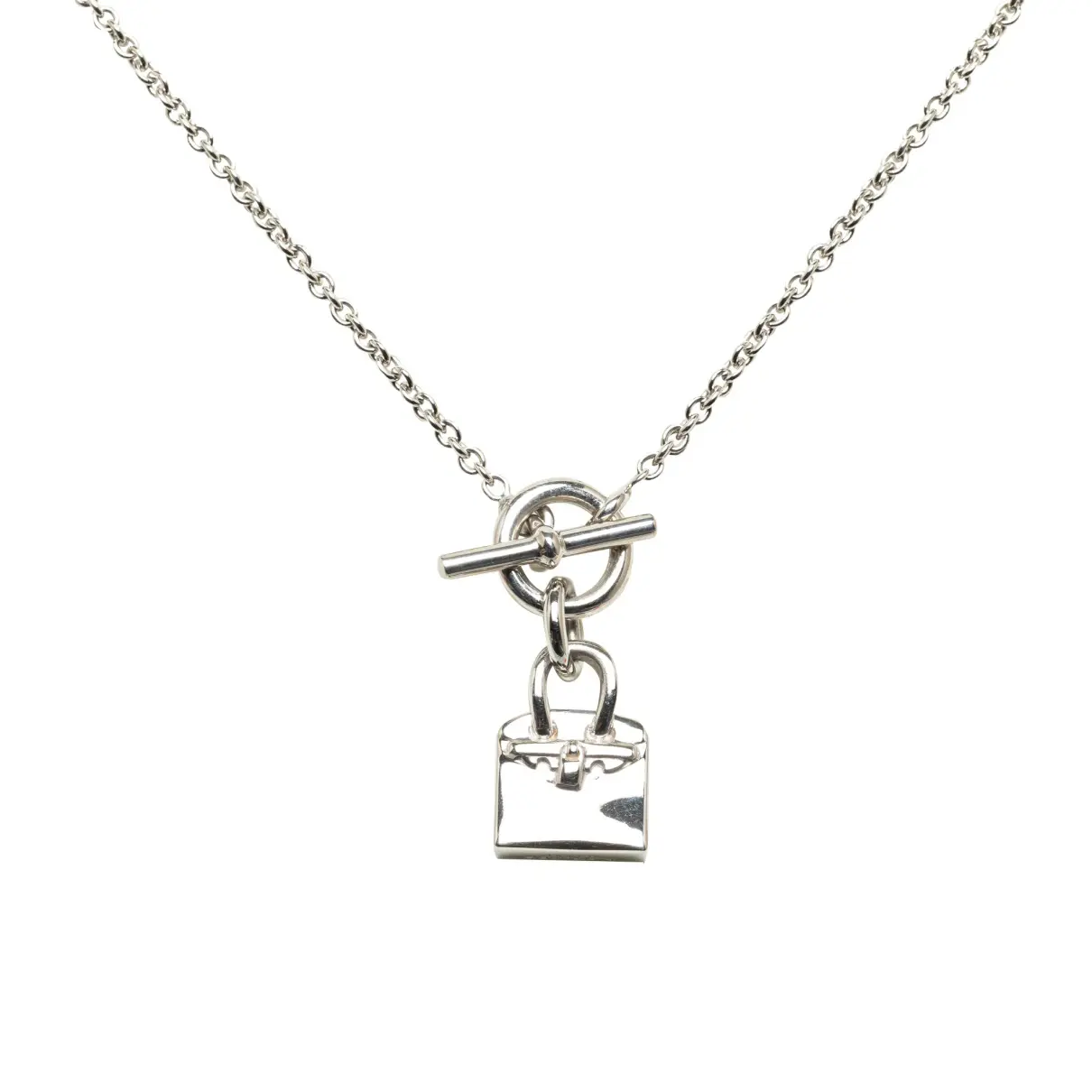 Amulette silver necklace