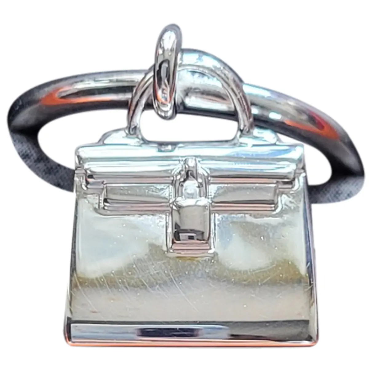 Amulette silver ring Hermès