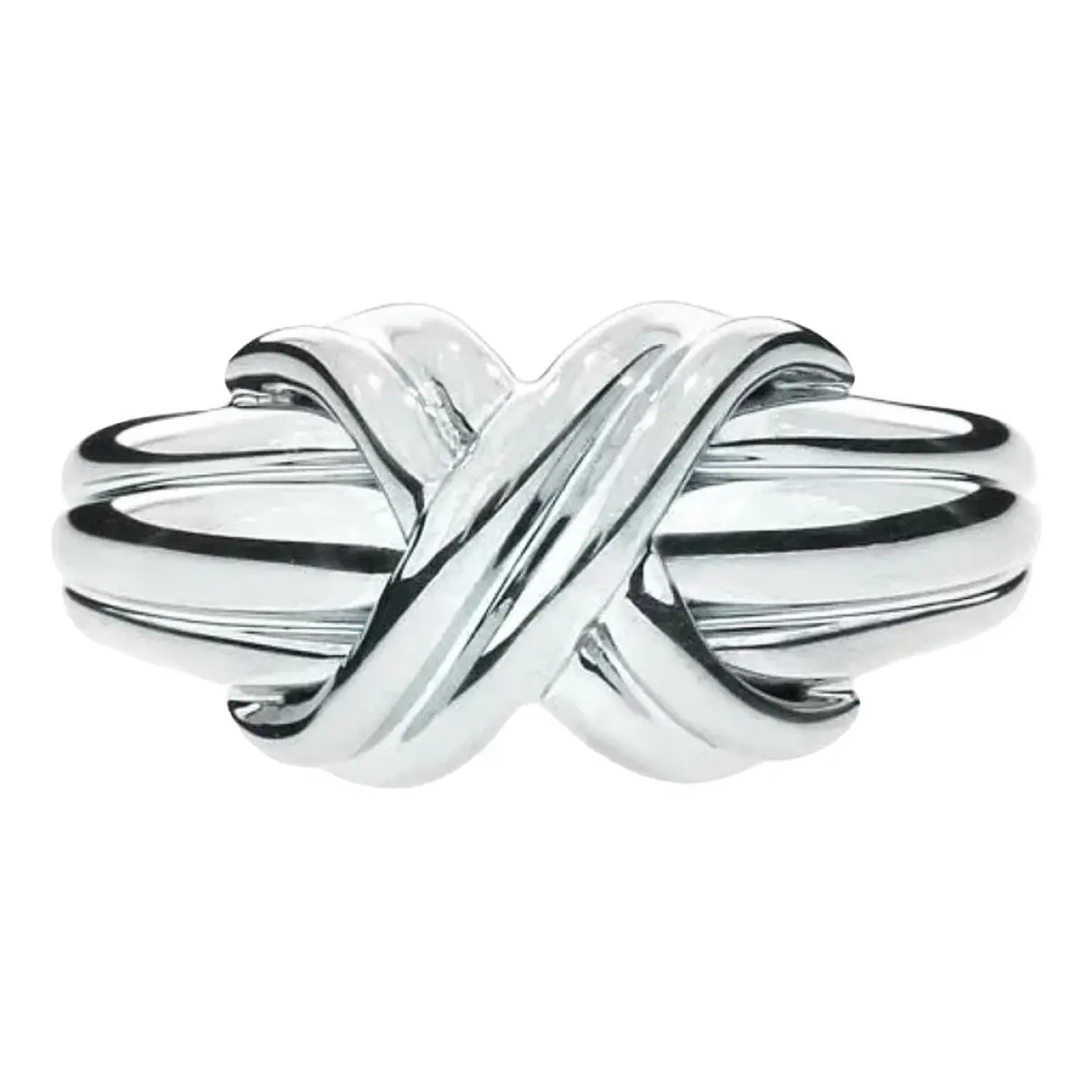 Atlas silver ring