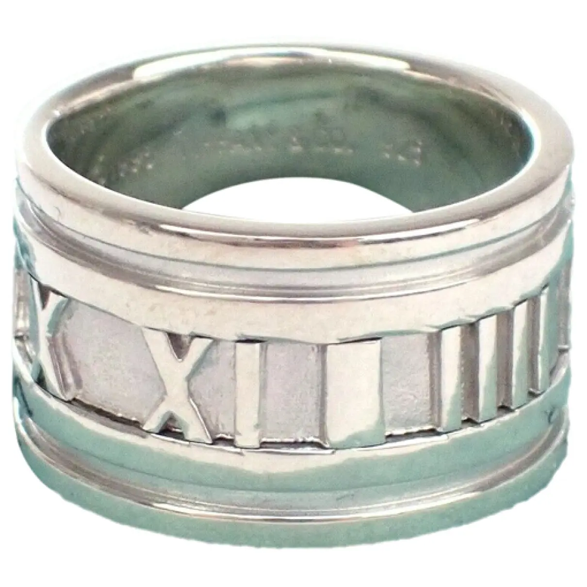 Atlas silver ring