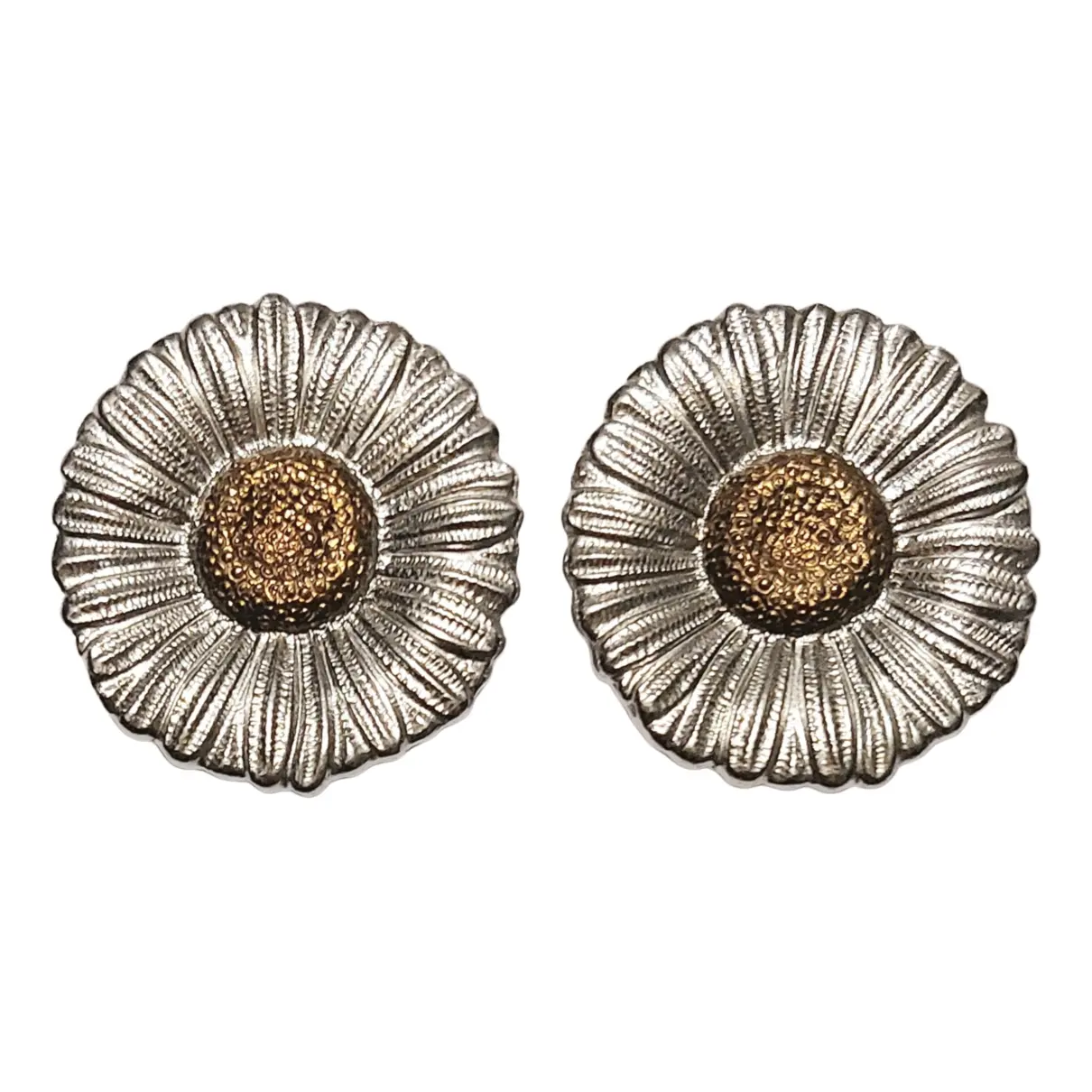 Blossom silver earrings