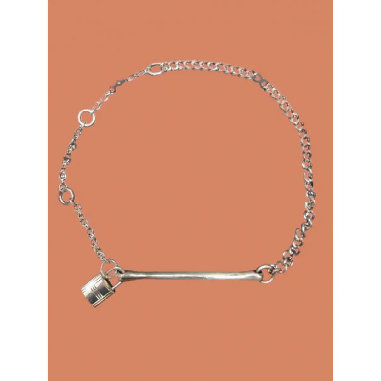 Cadenas silver necklace Hermès