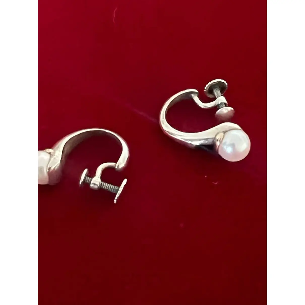 Silver earrings Cartier - Vintage