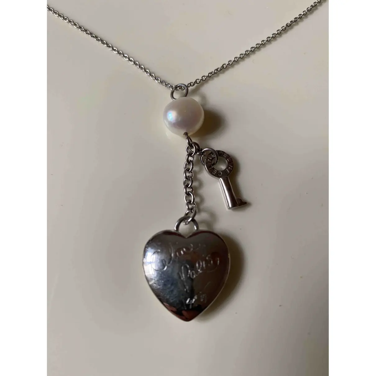 Buy Celine Silver necklace online