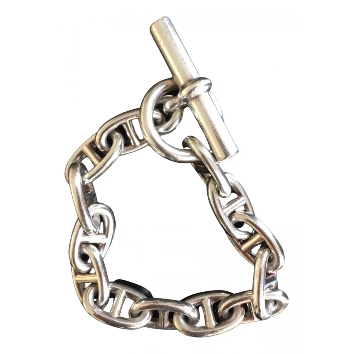 Chaîne d'Ancre silver bracelet Hermès