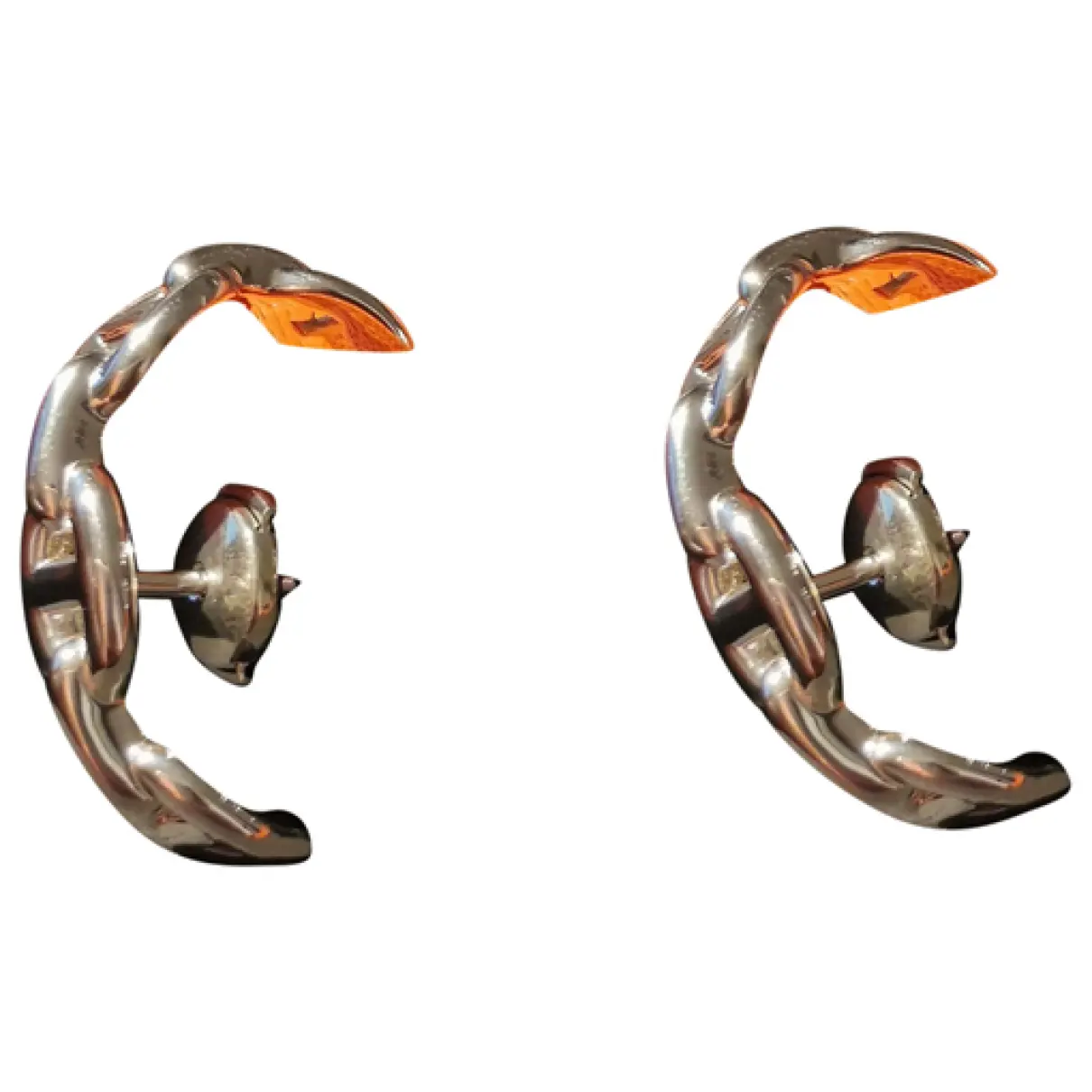 Chaîne d'Ancre silver earrings