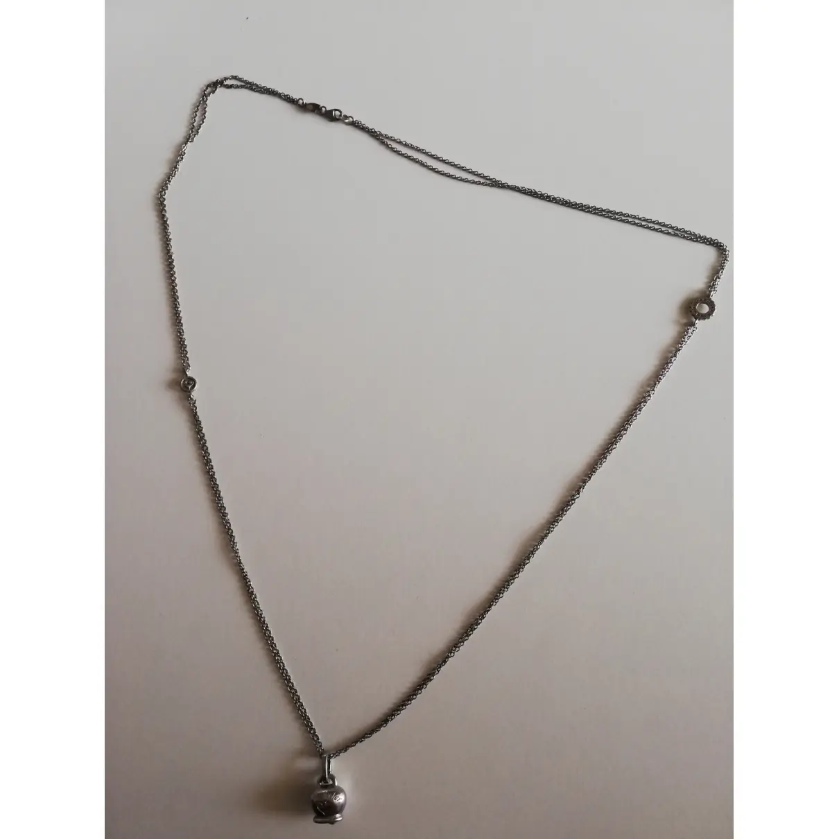 Silver necklace CHANTECLER