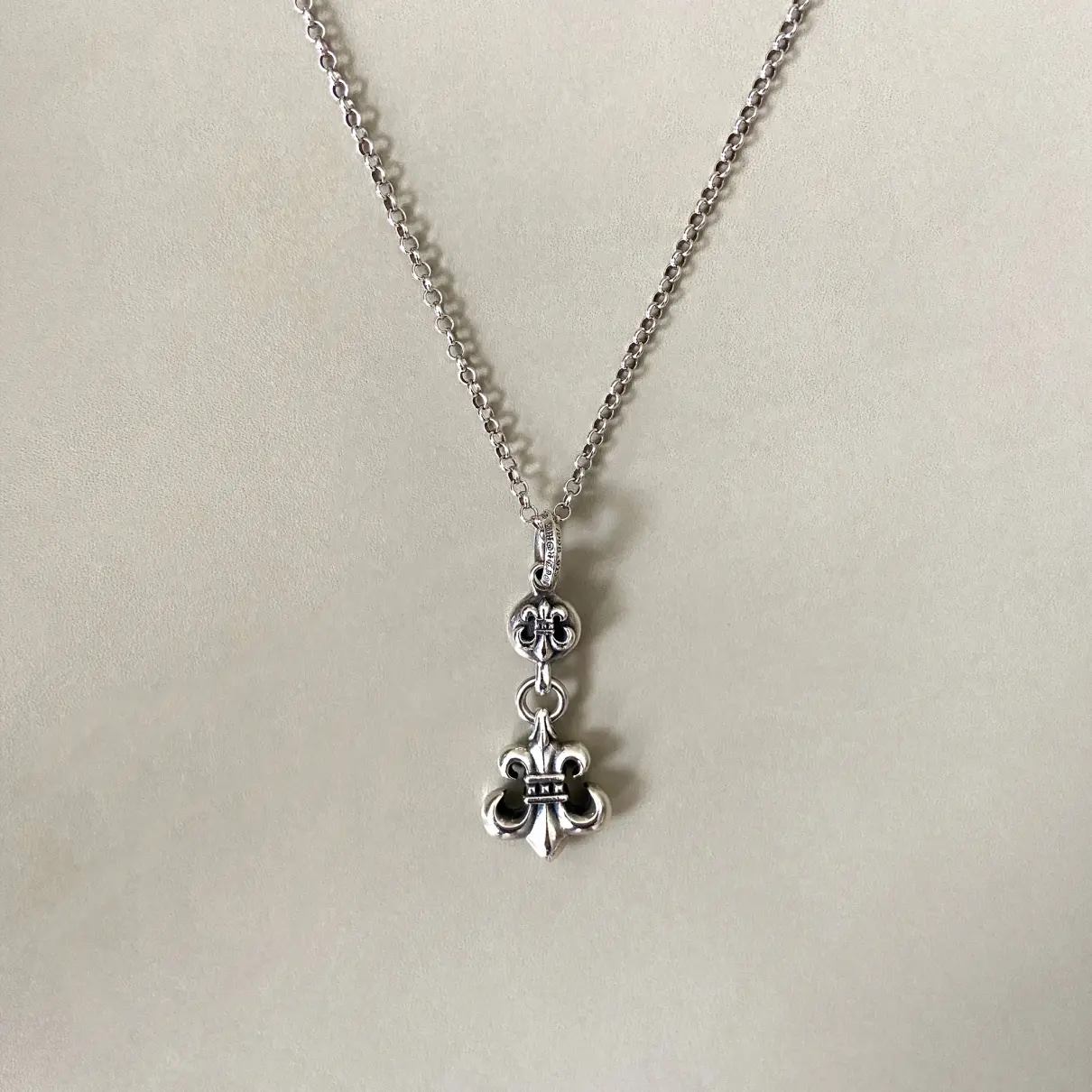 Buy Chrome Hearts Silver necklace online