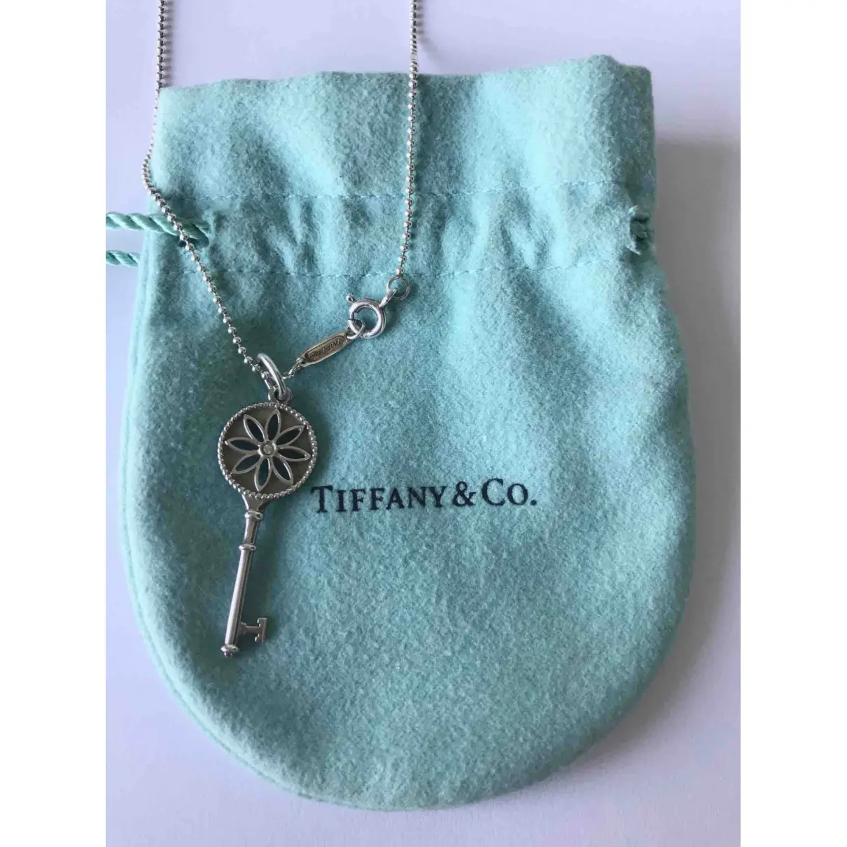 Clés Tiffany silver necklace Tiffany & Co