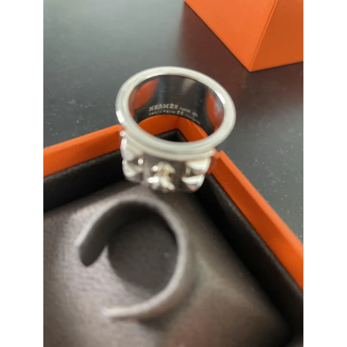 Buy Hermès Collier de chien  silver ring online