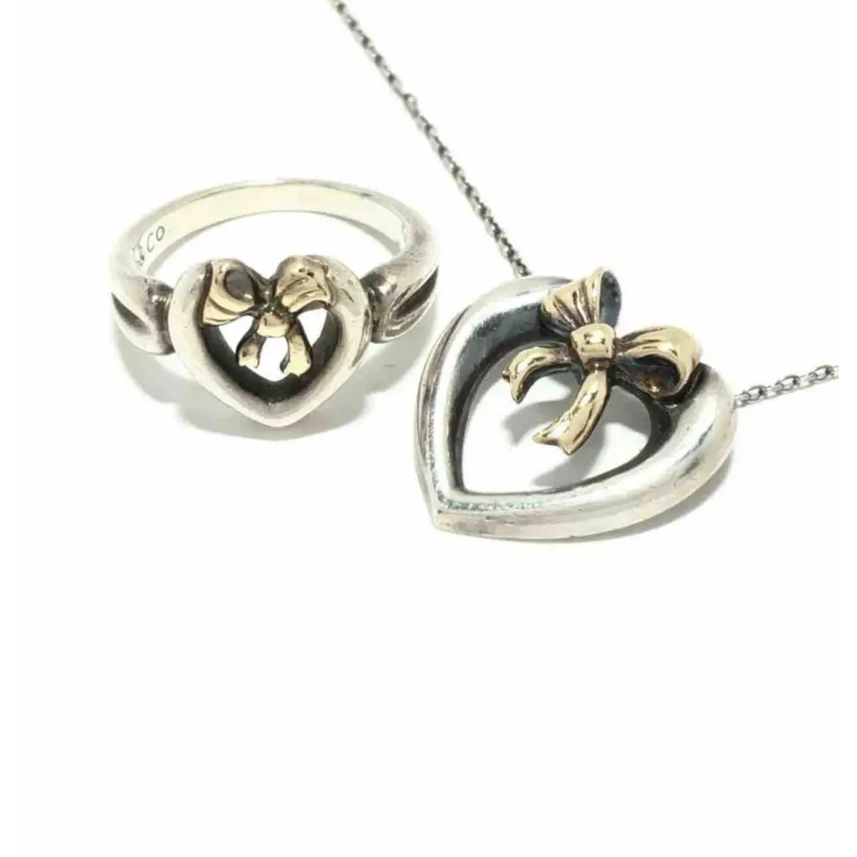 Buy Tiffany & Co Elsa Peretti silver jewellery set online