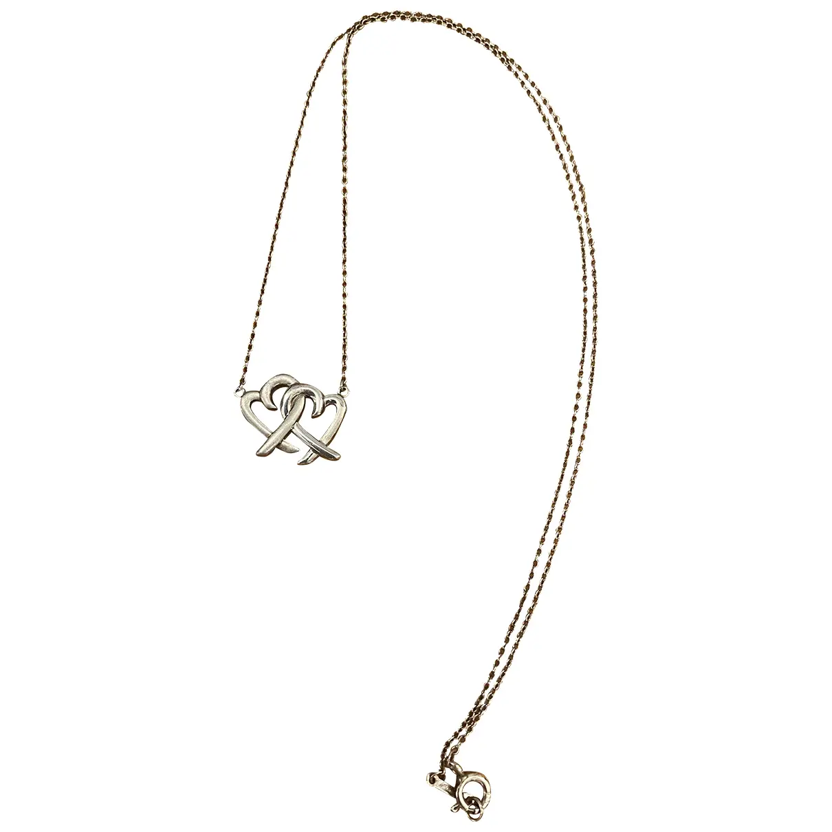 Elsa Peretti silver necklace Tiffany & Co