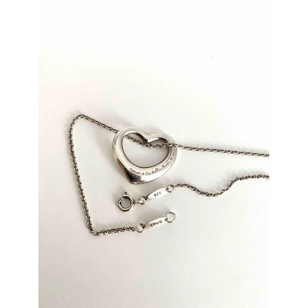 Buy Tiffany & Co Elsa Peretti silver necklace online
