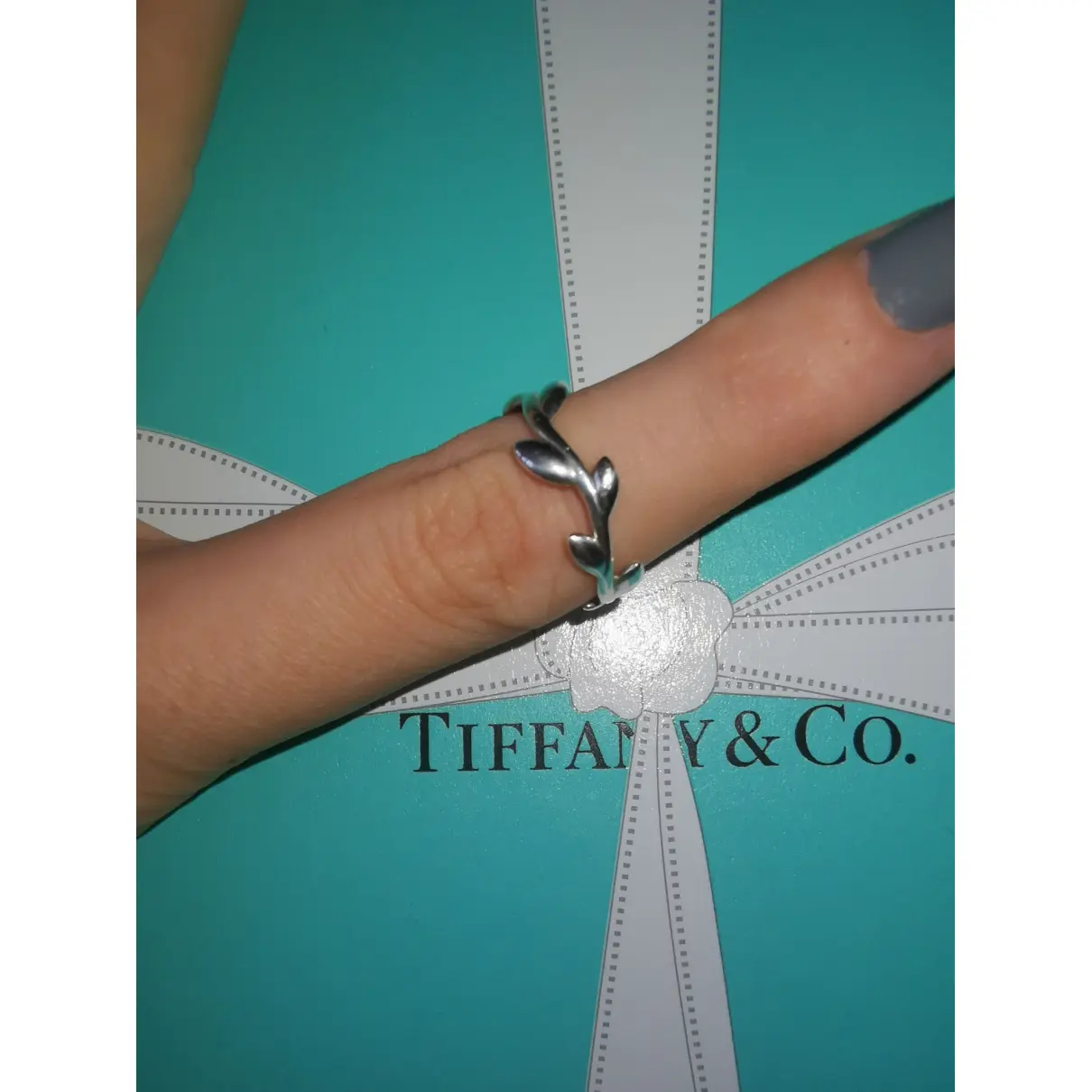 Buy Tiffany & Co Elsa Peretti  silver ring online